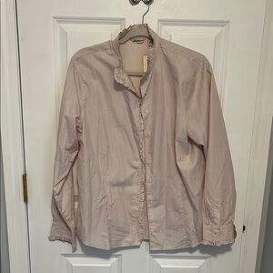 Eddie Bauer Ruffle Blouse